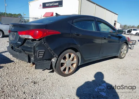 2013 Hyundai Elantra Limited из США, поврежденный, VIN KMHDH4AE1DU840973